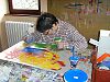 Klientka Majku maluje ttcem a barvami